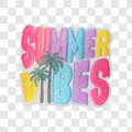 Summer Vibes Palm Tree