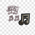 Sequin Music Note