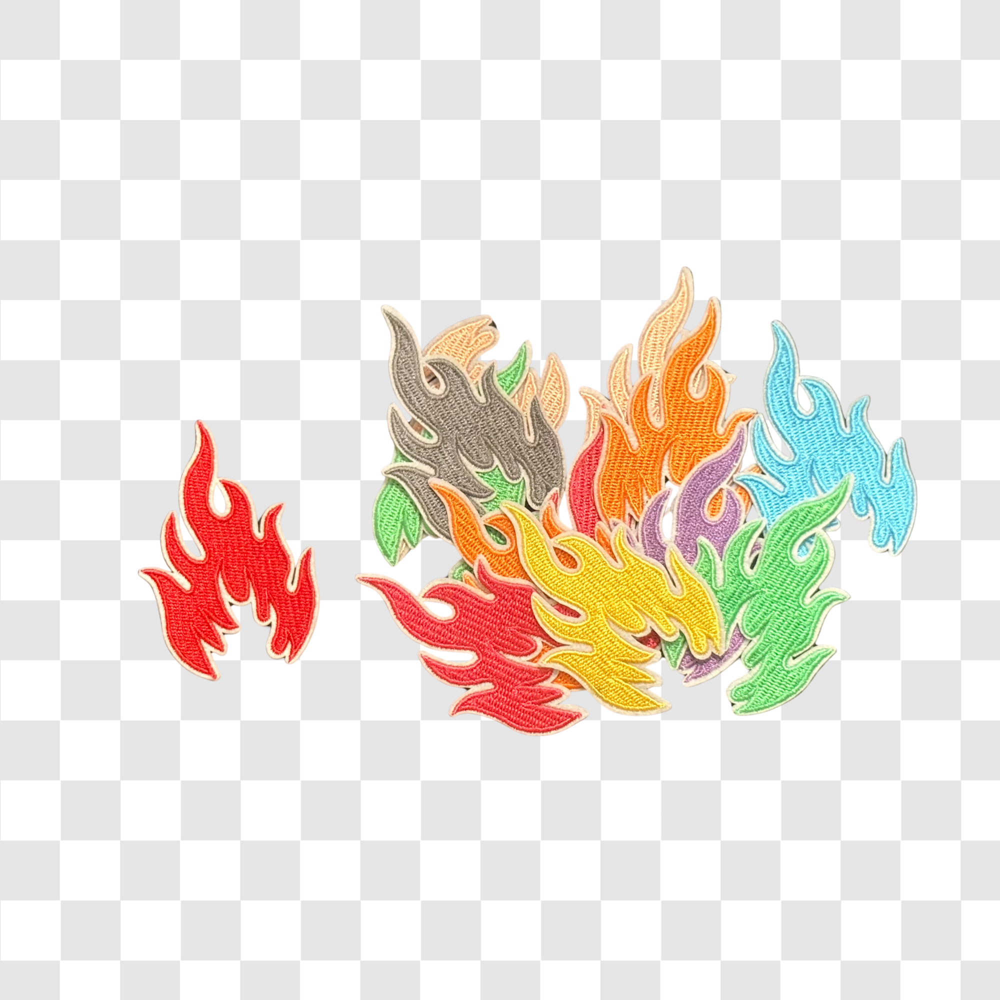 Colorful Fire Smoke